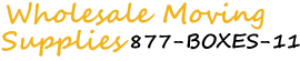 Wholesale Moving Supplies Logo