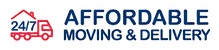 24/7 Affordable Moving & Delivery Logo