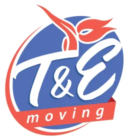T&E Movers Logo