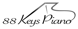 88 Keys Piano Logo