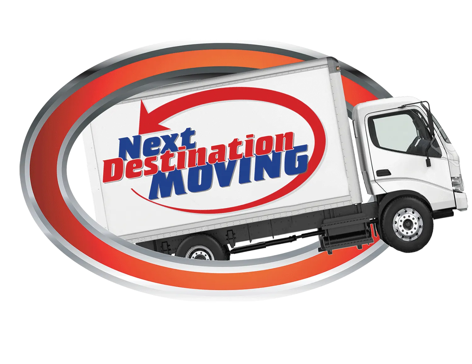Next Destination Moving Logo
