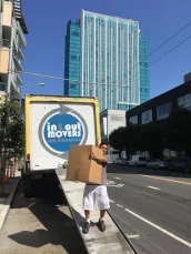 In & Out Movers and Storage Logo