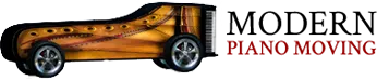 Modern Piano Moving Logo