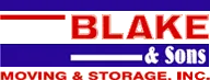 Blake & Sons Moving & Storage Logo