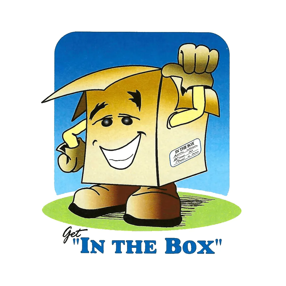 In The Box Moving Logo