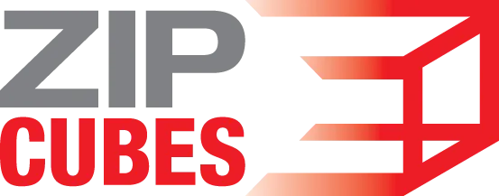 ZipCubes Storage & Moving Logo