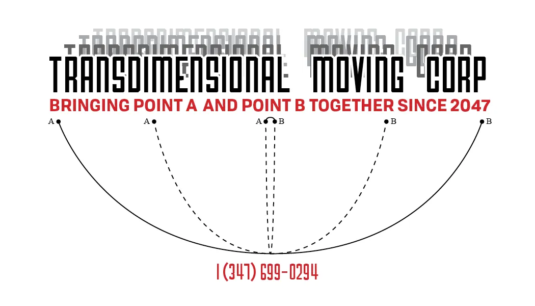 Transdimensional Moving Logo