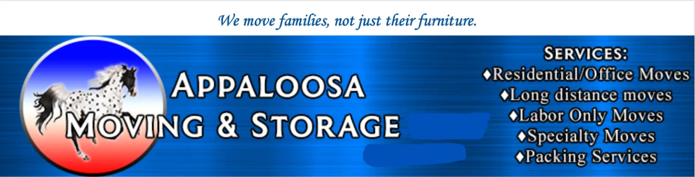 Appaloosa Moving and Storage logo