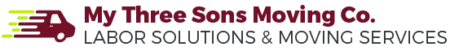 My Three Sons Gun Safe and Piano Moving Specialists Logo