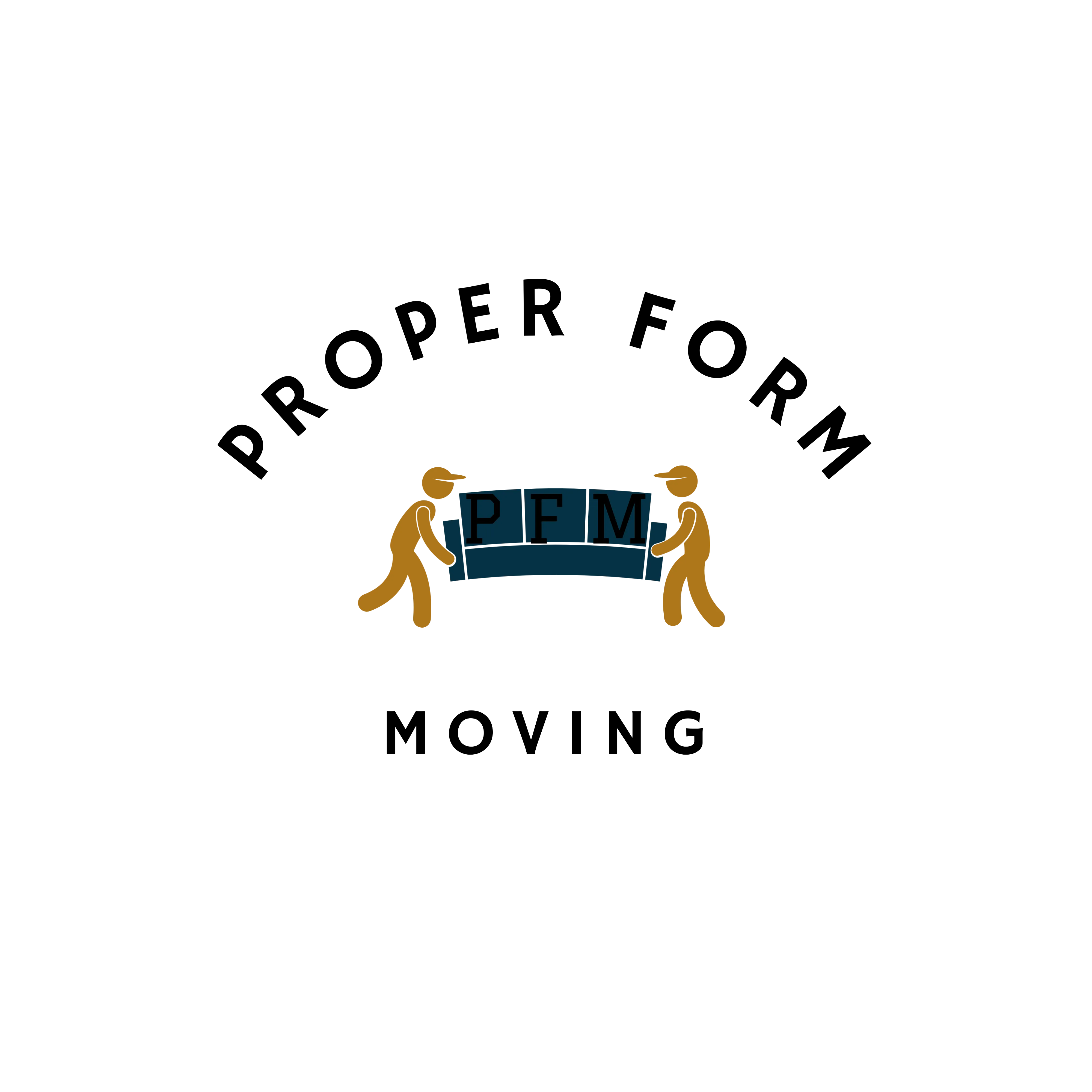 Proper Form Moving LLC Logo