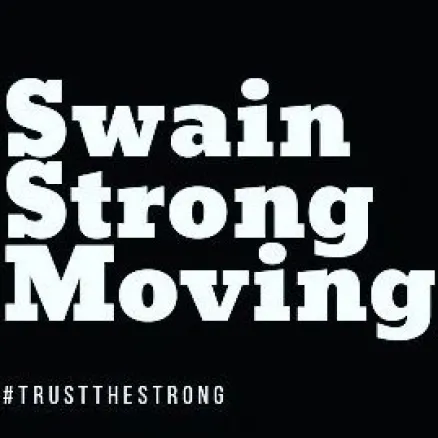 Swain Strong Moving Logo