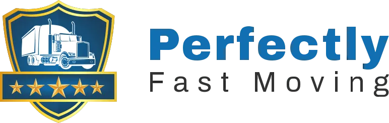 Perfectly Fast Moving Logo