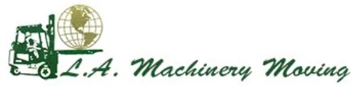 LA Machinery Moving Logo