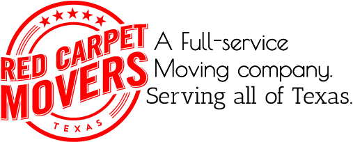 Red Carpet Movers Texas Logo