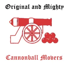 Cannonball Gun Safe Movers Logo