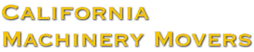 California Machinery Movers Logo