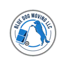 Blue Dog Moving Logo