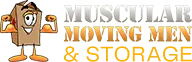 Muscular Moving Men & Storage Logo