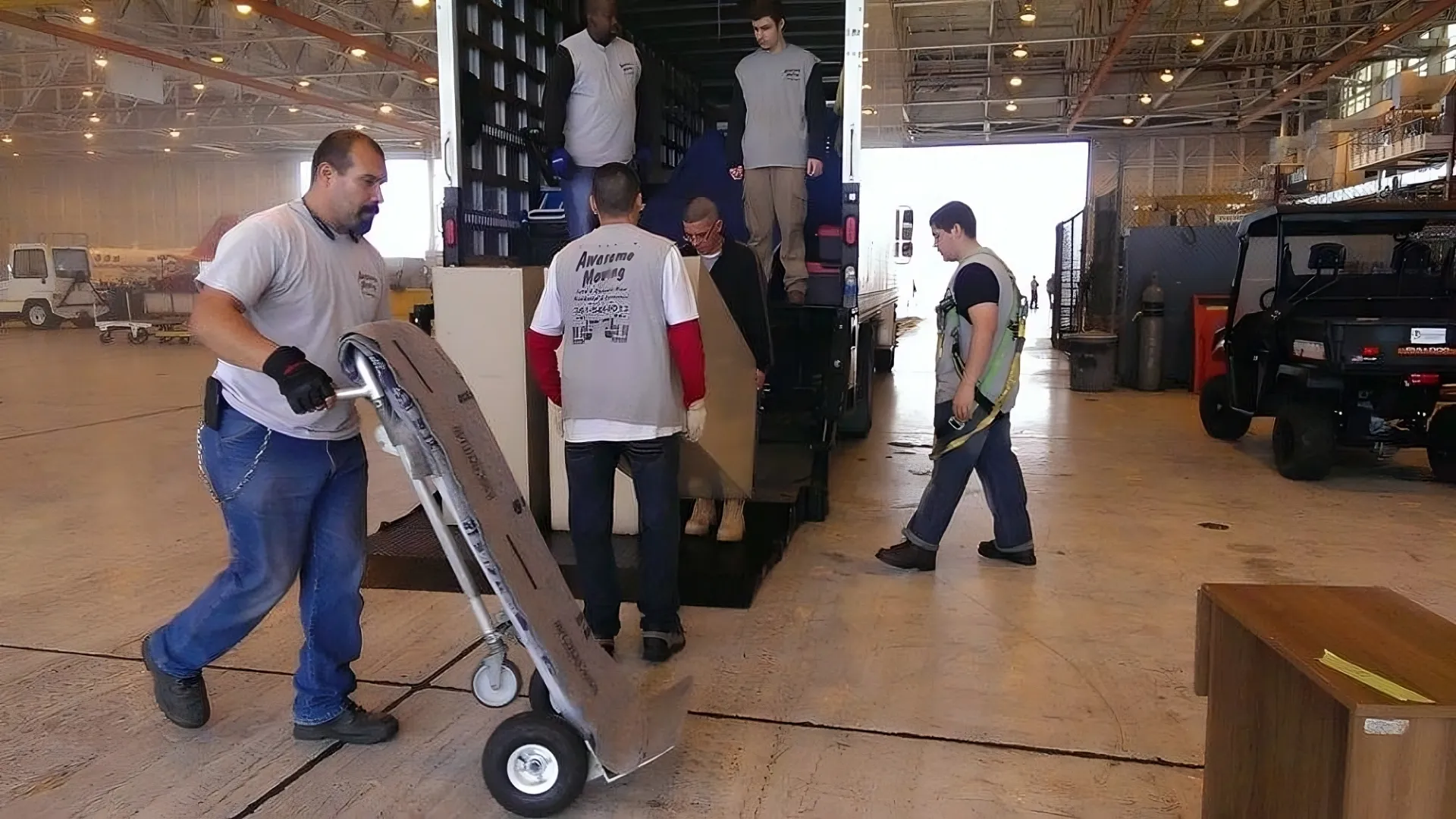 Awesome Moving & Storage Logo