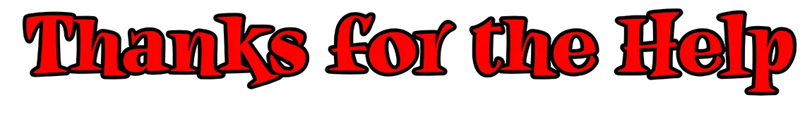 Thanks For The Help logo